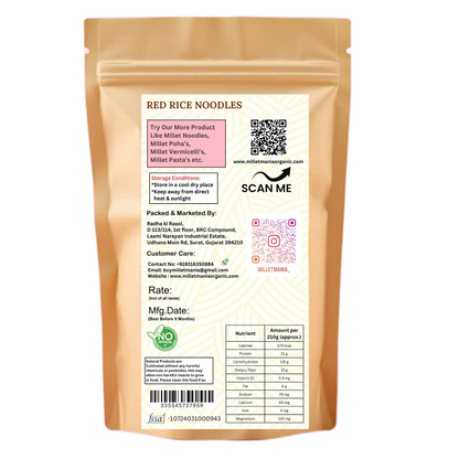 Red Rice Noodles (210g)