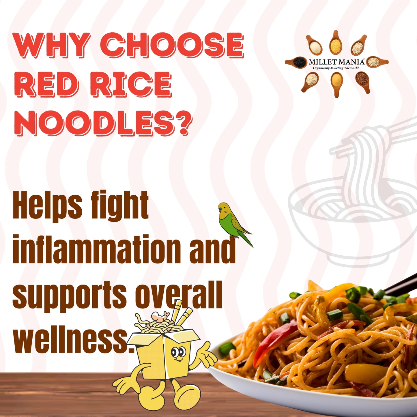 Red Rice Noodles (210g)