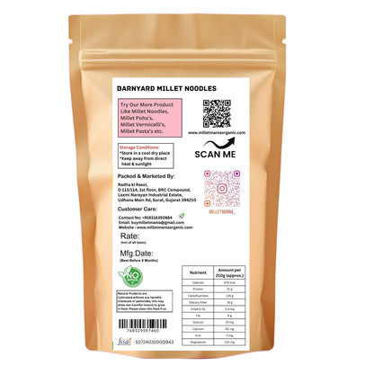 Barnyard Millet Noodles (210g)