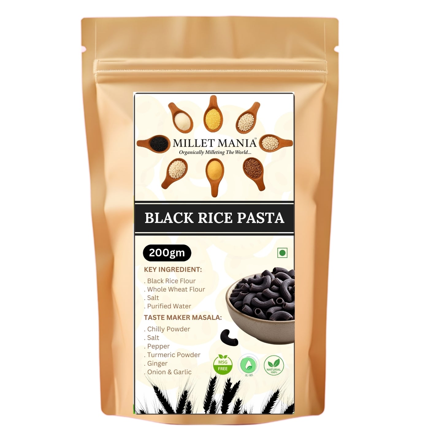 Black Rice Pasta (200g)