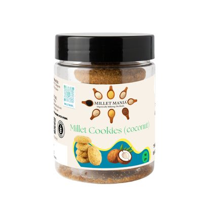Millet Cookies of Bilona Ghee - Coconut (90g)
