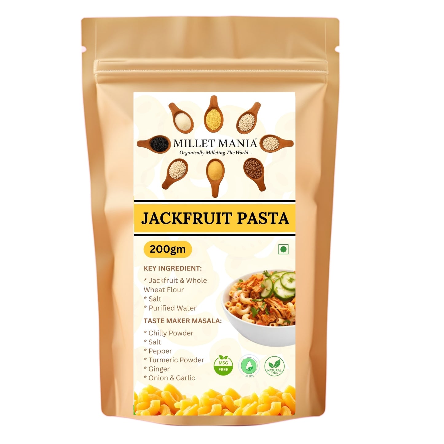 Jackfruit Flour Pasta (200g)