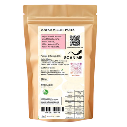 Jowar Millet Pasta (200g)