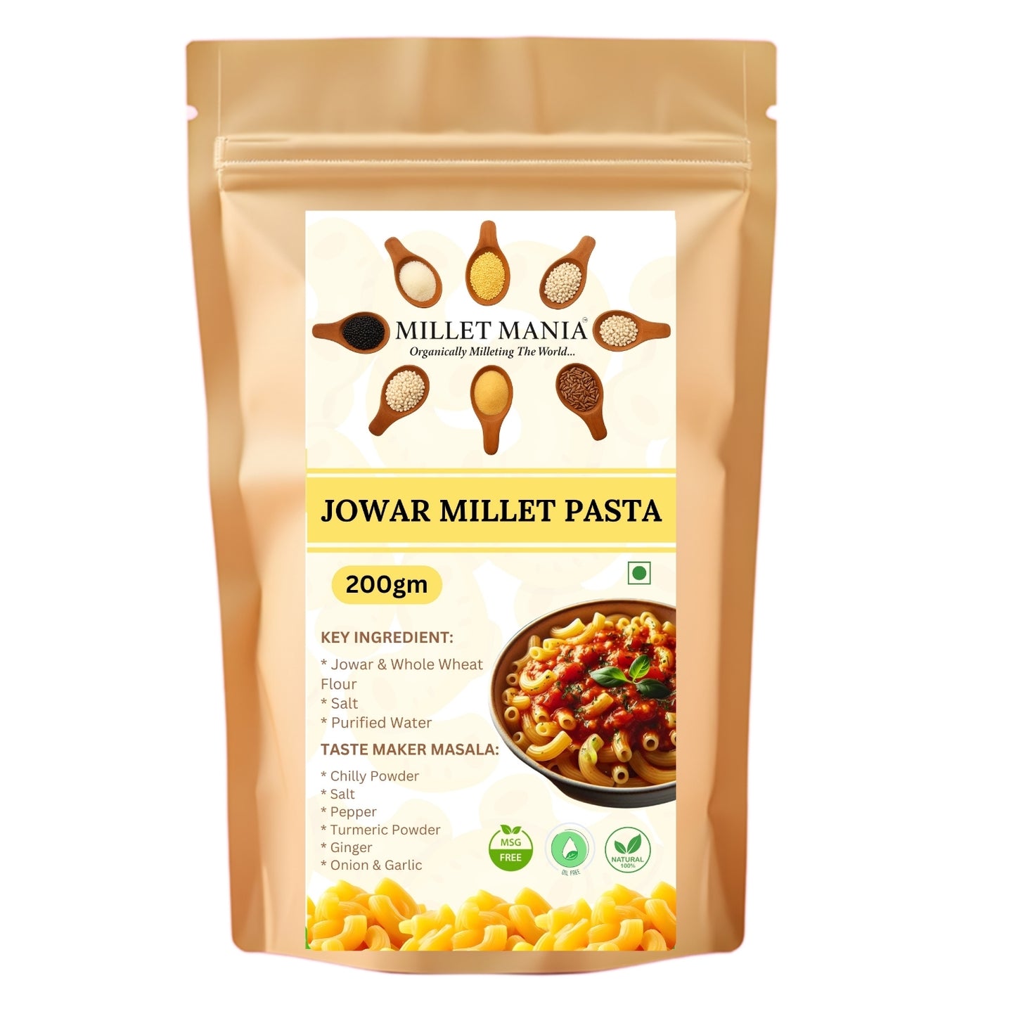 Jowar Millet Pasta (200g)
