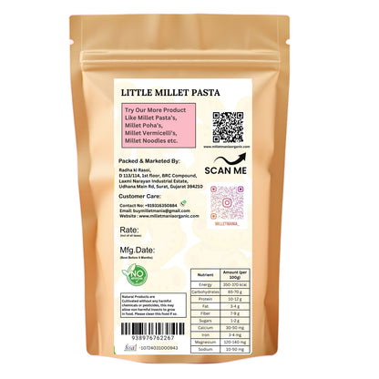 Little Millet Pasta (200g)