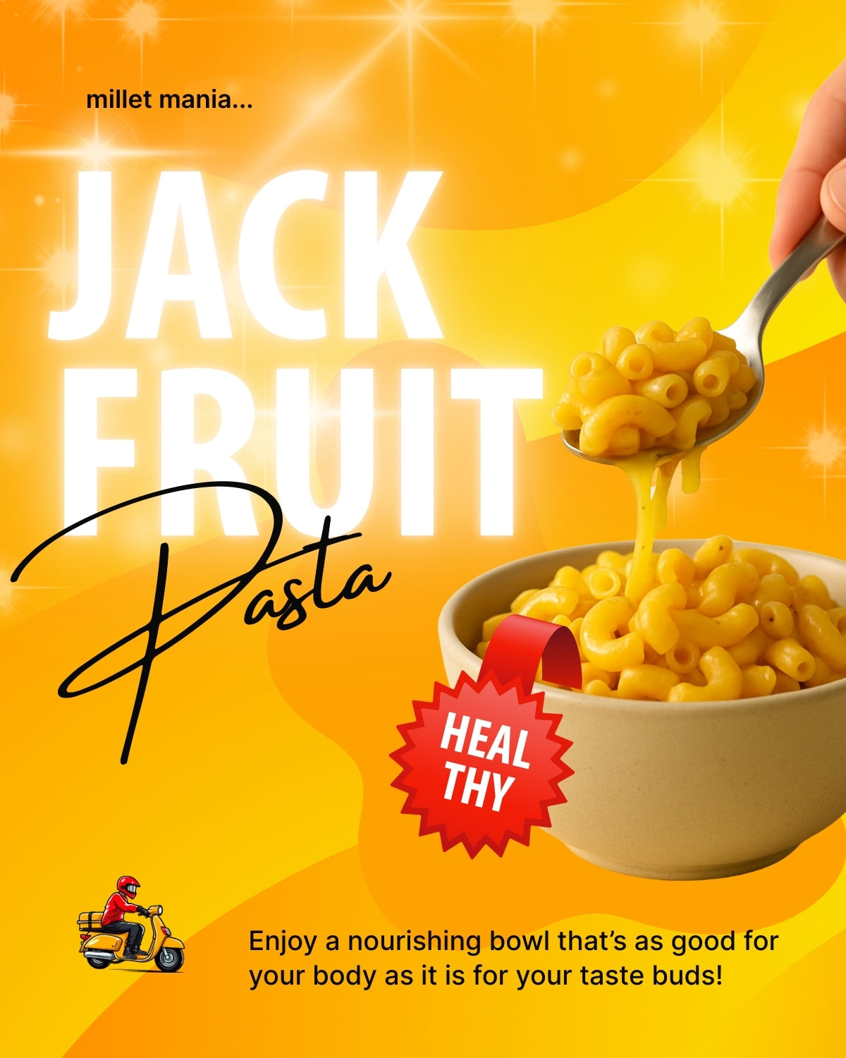Jackfruit Flour Pasta (200g)