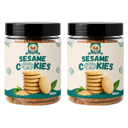 Millet Cookies of Bilona Ghee - Sesame (Til) (90g)