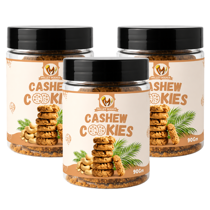 Millet Cookies of Bilona Ghee - Cashew (90g)