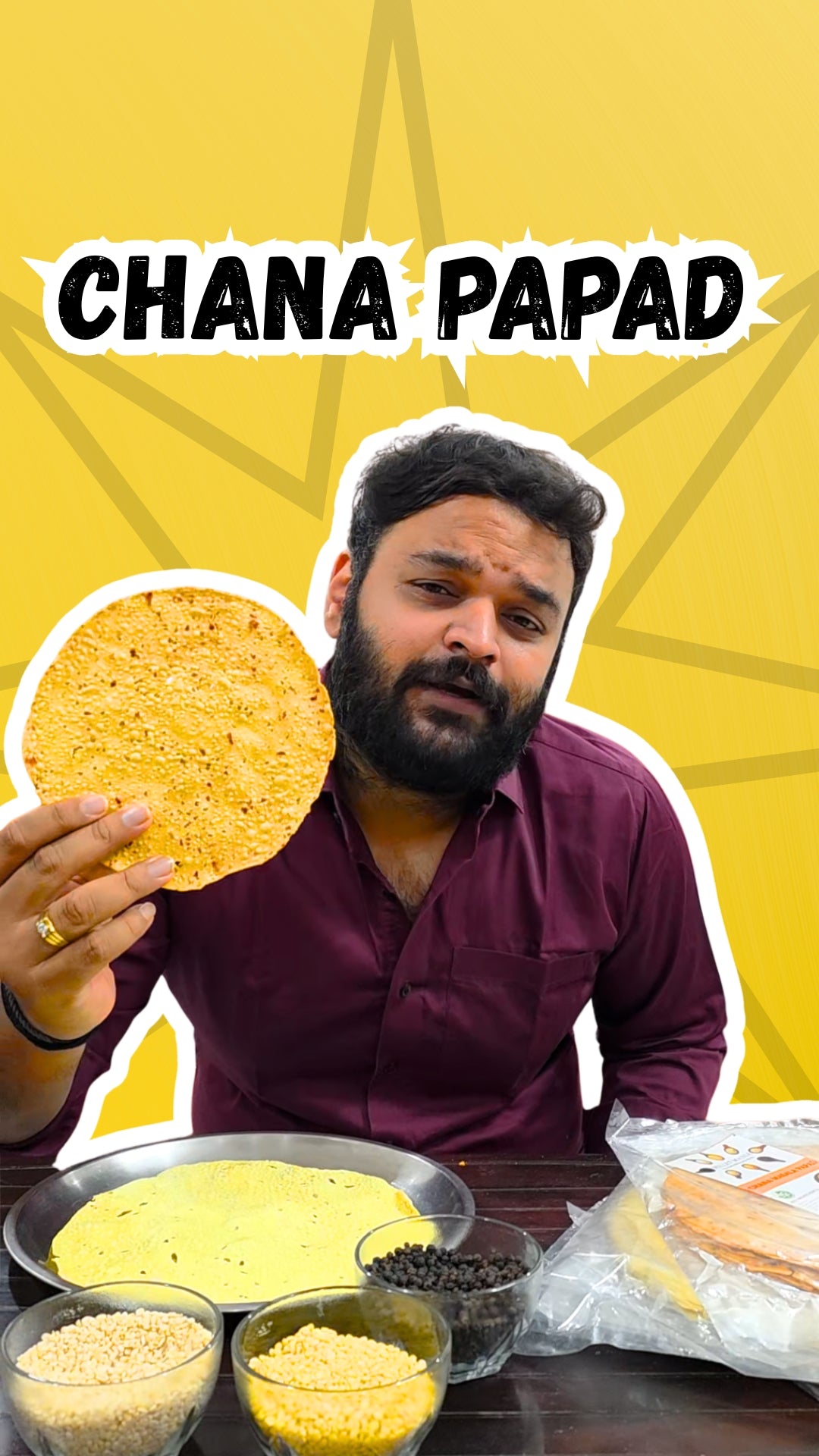 Chana Dal Papad